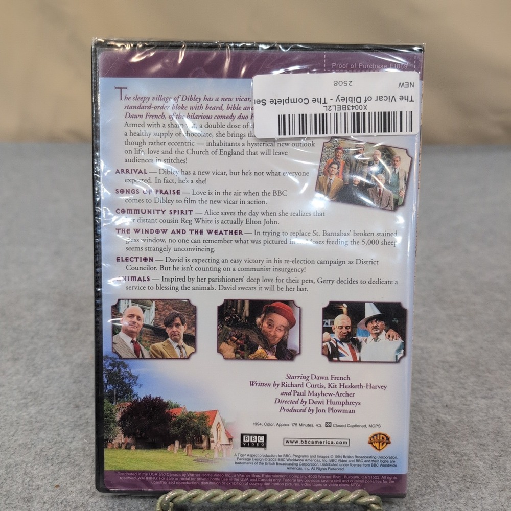 The Vicar of Dibley Series 1 DVD BBC Video Starring Dawn French Complete Sealed - Picture 2 of 2